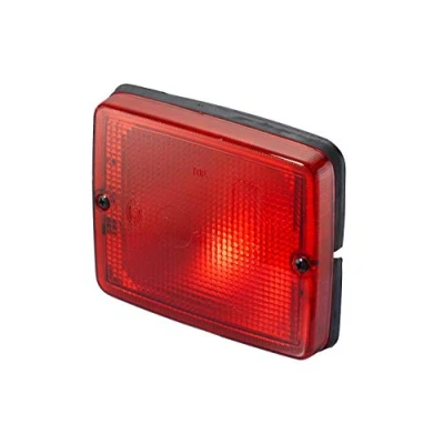 Abbildung von HELLA Zusatzbremsleuchte Halogen 12V / 24V Einbau Lichtscheibenfarbe: rot Stecker: Crimpkontakt hinten 2DA 003 236 397