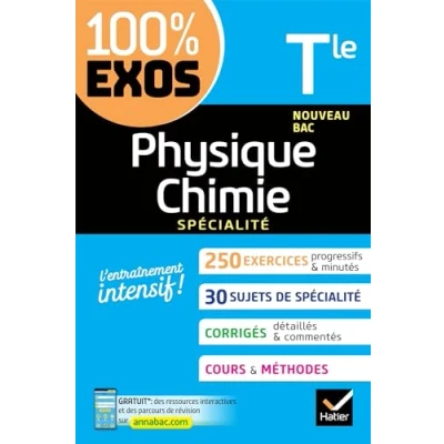 Abbildung von Physique Chimie Tle générale (spécialité): exercices résolus Nouveau bac Terminale
