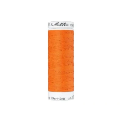 Abbildung von Mettler SERAFLEX elastischer Nähfaden 130 m orange Fb. 1335