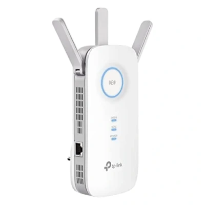 Abbildung von tp link RE550 WLAN Repeater, Dual AC + bis zu 1900 Mbit /s, 2,4GHz, App Steuerung, maximale Abdeckung, kompatibel allen Routern, Weiß