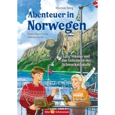 Abbildung von Abenteuer in Norwegen Lilly, Nikolas und das Geheimnis der Schmuckschatulle: Ferienkrimi Reiseführer für Kinder