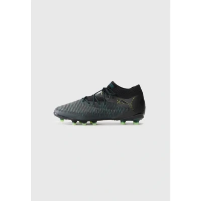 Abbildung von Puma FUTURE 8 ULTIMATE AG Fußballschuhe Unisex Black/Fizzy Light/Green Terrain Größe: 44