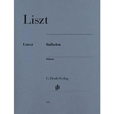 Abbildung von Balladen. Klavier: Instrumentation: Piano solo (G. Henle Urtext Ausgabe)