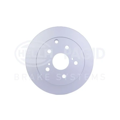 Abbildung von HELLA PRO 8DD 355 118 881 Bremsscheibe 281 12 05/08 114,3 voll beschichtet ohne Radbefestigungsbolzen, Radnabe TOYOTA: RAV4 IV SUV, III SUV