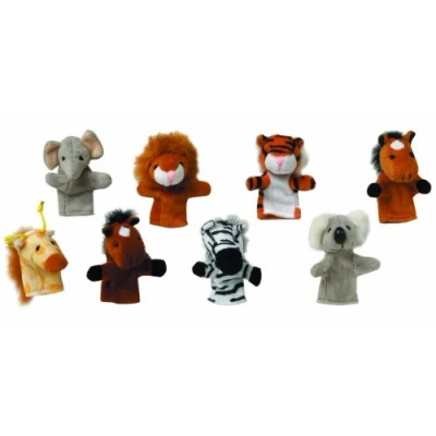 Abbildung von Fingerpuppenset Wilde Tiere