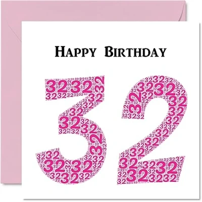Abbildung von lustige Geburtstagskarte zum 35. Geburtstag für Frau Shapecloud Happy Birthday Karte Vater, Mutter, Sohn, Tochter, Bruder, Schwester, Onkel, Tante, Cousin, 145 mm x Grußkarten,