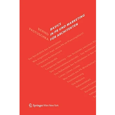 Abbildung von Basics in PR und Marketing für Architekten