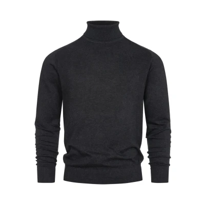 Abbildung von Indicode Jeans ELDO Strickpullover, Herren, Größe: Large, Charcoal mix