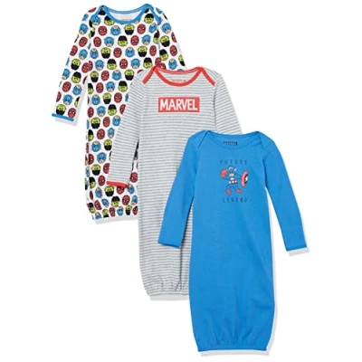 Abbildung von Amazon Essentials Disney Marvel Star Wars Baby Jungen Schlafsack, 3er Pack, Friends, 0 6 Monate