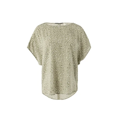 Abbildung von QS Damen 2146337 Bluse Kurzarm, Green 72A1, 34