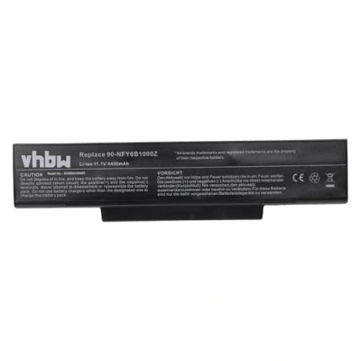 Abbildung von vhbw Akku kompatibel mit MSI Megabook GX730, GX730X, GX740, GX740X, M1034, M655, M660, M662, M670 Notebook (4400mAh, 11,1V, Li Ion)