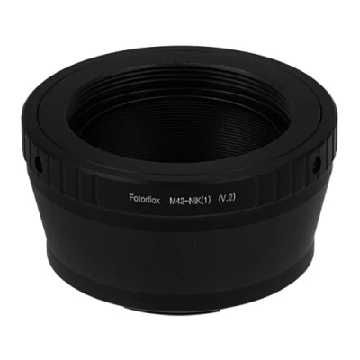 Abbildung von Fotodiox Lens Mount Adapter Compatible with M42 Type 2 Lenses on Nikon 1 Cameras
