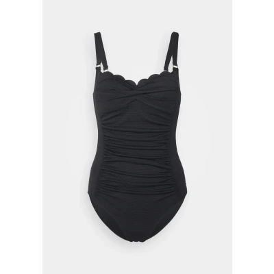 Abbildung von Hunkemöller Scallop Badeanzug, Damen, Größe: 34, Nero