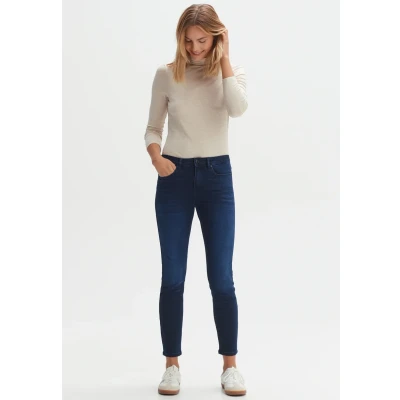 Abbildung von Opus ELMA Midnight Jeans Slim Fit, Damen, Größe: 34x28, Deep vintage blue