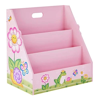 Abbildung von Kinder Bücherregall Stabiles Kinderregal Magic Garden Fantasy Fields TD 13142A