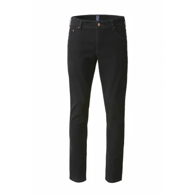 Abbildung von Meyer M5 FIVE Pocket Jeans Slim Fit, Herren, Größe: 30xL32, Schwarz
