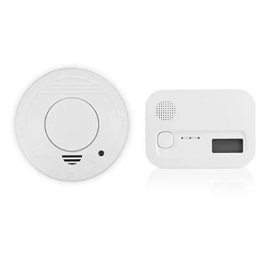 Abbildung von Smartwares FSE 19204, 40 m², 85 dB, Weiß, Akku, 4,5 V