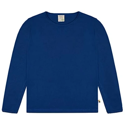 Abbildung von loud + proud Langarm Langarmshirt für Kinder, Größe: 98/104, Dunkelblau