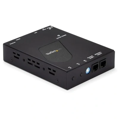 Abbildung von StarTech.com HDMI über Cat5/6 Ethernet LAN Empfänger für ST12MHDLAN, over IP Gigabit Netzwerk Cat 6 Extender Empfänger, 1080p