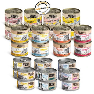 Abbildung von Adult Katzenfutter, Nassfutter, Getreidefrei, Mixpaket Rundum lecker! Thunfisch, Lachs, Muscheln, Shrimps &amp; Huhn, 28 tlg. Set