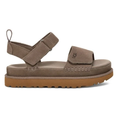 Abbildung von UGG Goldenstar Plateausandalette, Damen, Größe: 36, Dark grey Schuhe