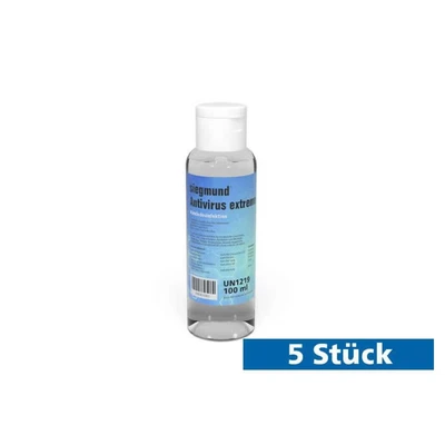 Abbildung von 5x Händedesinfektion (100ml Fläschchen) 5 St
