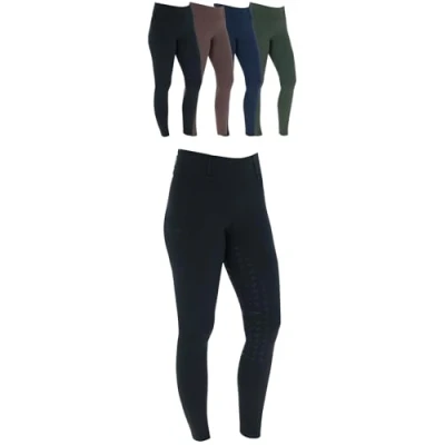Abbildung von Covalliero Reitleggings AW24 Full Grip Schwarz