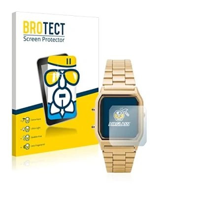 Abbildung von BROTECT Schutzglas für Casio AQ 230GA Schutzfolie Panzer Folie Glas [Extrem Kratzfest 9H, Anti Fingerprint, Ultra Transparent]