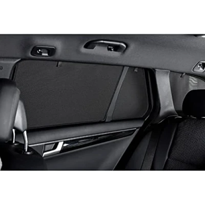 Abbildung von Satz Car Shades (Hintertüren) kompatibel mit Citroen Berlingo Multispace 2009 / Peugeot Partner 2008 (2 teilig)
