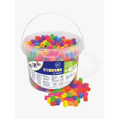 Abbildung von Playbox Bügelperlen XL Neon Im Eimer 950 St