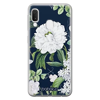 Abbildung von Babaco ERT Group Handyhülle für Samsung A20e Original und offiziell Lizenziertes Muster Flowers 031 optimal an die Form des Handy angepasst, hülle aus TPU