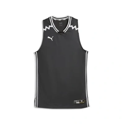 Abbildung von Hoops Team Basketballtrikot Herren PUMA Black