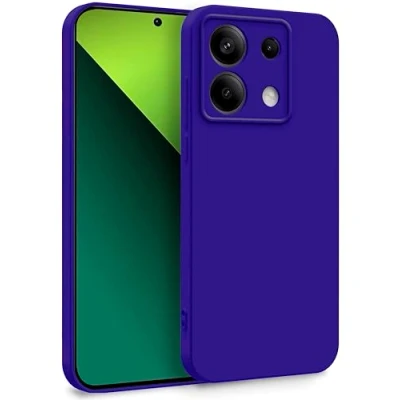 Abbildung von MyGadget Hülle für Xiaomi Redmi Note 13 Pro 5G Poco X6 Zweilagige Handyhülle mit Kameraschutz Cover Innenfutter &amp; Silikon außen Dunkel Lila