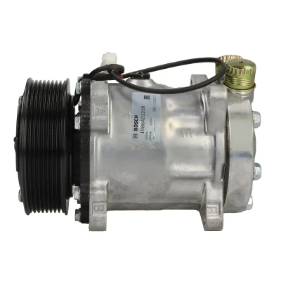 Abbildung von BOSCH 1 986 AD1 218 Kompressor 12V PAG 46 R134a mit Dichtring, Montageanleitung
