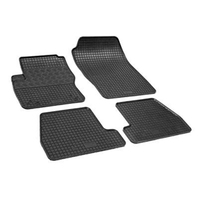 Abbildung von Fußmatten kompatibel mit Ford Focus 2011 2018 Gummi Auto 100% passgenaue Gummimatten Automatten Antirutsch Schwarz