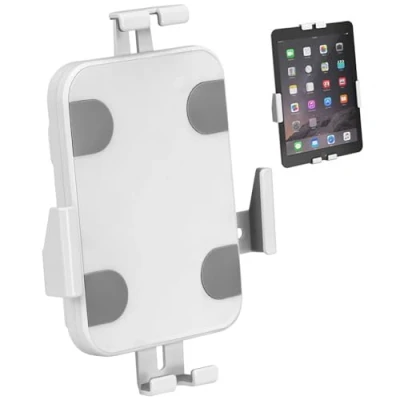 Abbildung von Maclean MC 469 Universal Tablet Wandhalterung mit Sperrfunktion, 7,9 Zoll bis 11 Wandmontage, Anti Diebstahl Sicherung, für Werbezwecke (Weiß)