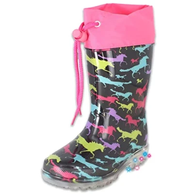 Abbildung von Beck Blinking Horses Gummistiefel für Kinder, Größe: 25, Multicolor Schuhe