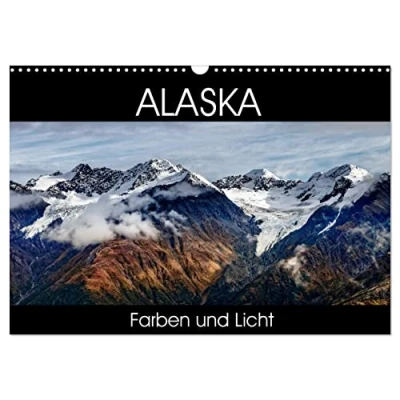 Abbildung von Alaska Farben und Licht (Wandkalender 2025 DIN A3 quer), CALVENDO Monatskalender