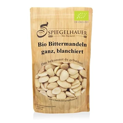 Abbildung von Bio Bittermandeln ganz 200 g Bitter Mandeln ideal zum Stollen backen