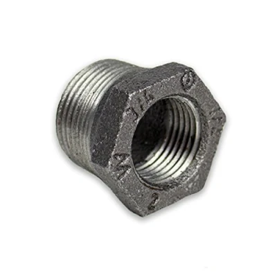 Abbildung von Temperguss schwarz Gewindefittings Reduktionsstück (AG IG) [3/4&#039;&#039; 1/2&#039;&#039;]