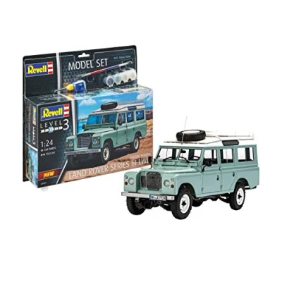Abbildung von Revell® Modellbausatz Land Rover Series III, Maßstab 1:24, Made in Europe