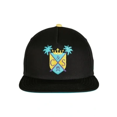 Abbildung von Cayler &amp; Sons Miami Crest Snapback Cap, Herren, Größe: One Size, Black mc