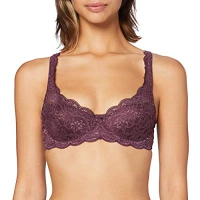 Abbildung von Triumph Damen Amourette 300 WHP X Schalen BH mit Bügel, Brandy, 75C