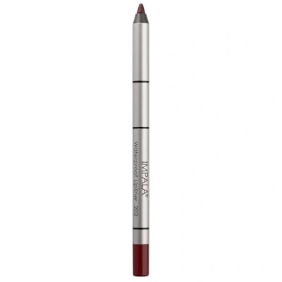 Abbildung von Impala Wasserfester cremiger Lipliner Farbe 202 Bordeaux Permanent Langanhaltender