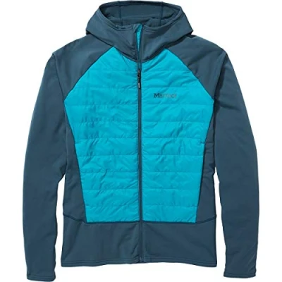 Abbildung von Marmot Herren Variant Hybrid Hoodie Jacke, Stargazer/Enamel Blue, S