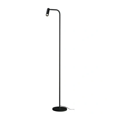 Abbildung von SLV LED Standleuchte KARPO Design Innen Standleuchte, stilvolle Innenbeleuchtung Indoor Leuchte dimmbar in 3 Stufen, Lese Beleuchtung, Lampe schwarz mit Premium