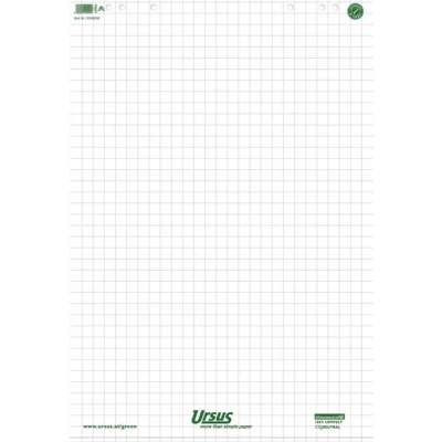 Abbildung von Ursus Flipchartblöcke 68x99cm RC kariert 20 Blatt