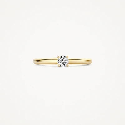 Abbildung von Blush 1132YZI 585 Goldring für Damen mit Zirkonia