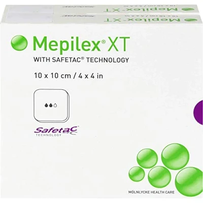 Abbildung von Mepilex XT 10x10 cm Schaumverband 10 St