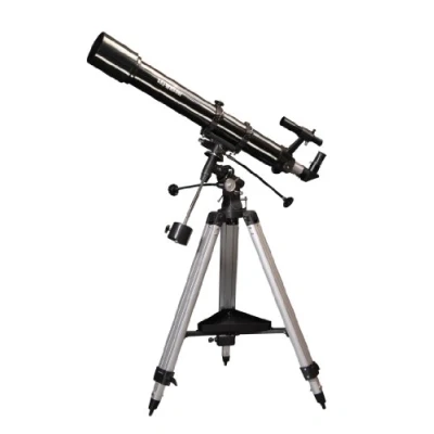 Abbildung von Sky Watcher Evostar 90 (EQ 2) (90mm (3,5 Zoll), f/900) Refraktor Teleskop Silber